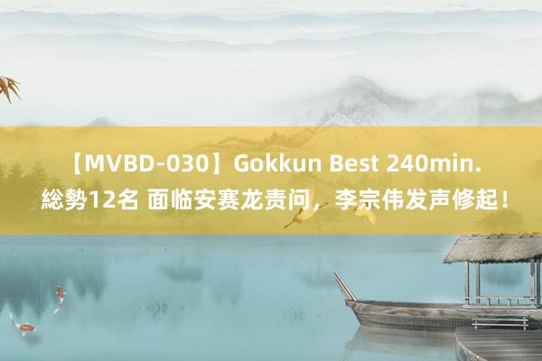 【MVBD-030】Gokkun Best 240min. 総勢12名 面临安赛龙责问，李宗伟发声修起！